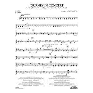 Journey in Concert (arr. Paul Murtha) - Pt.3 - Bb Clarinet