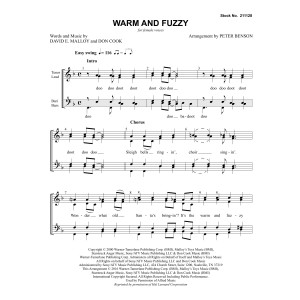 Warm and Fuzzy (arr. Peter Benson)
