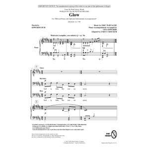 Glow (arr. Emily Crocker)