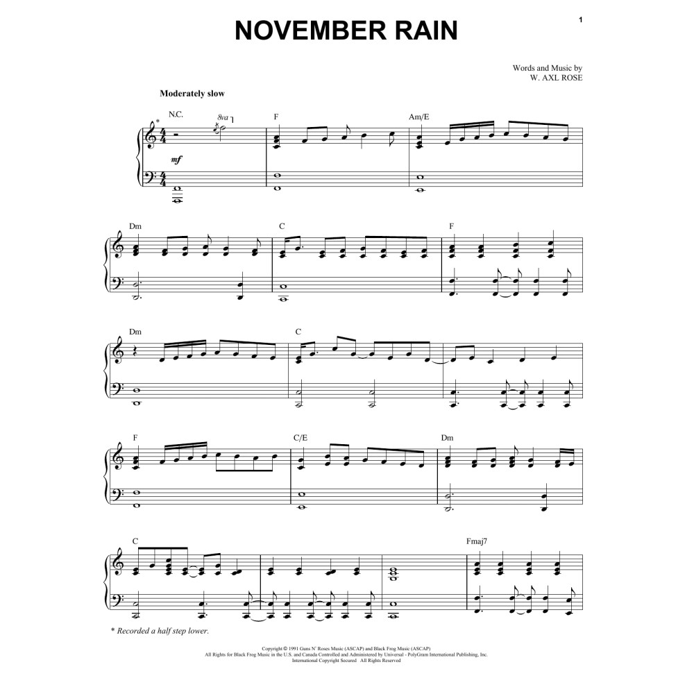 November Rain