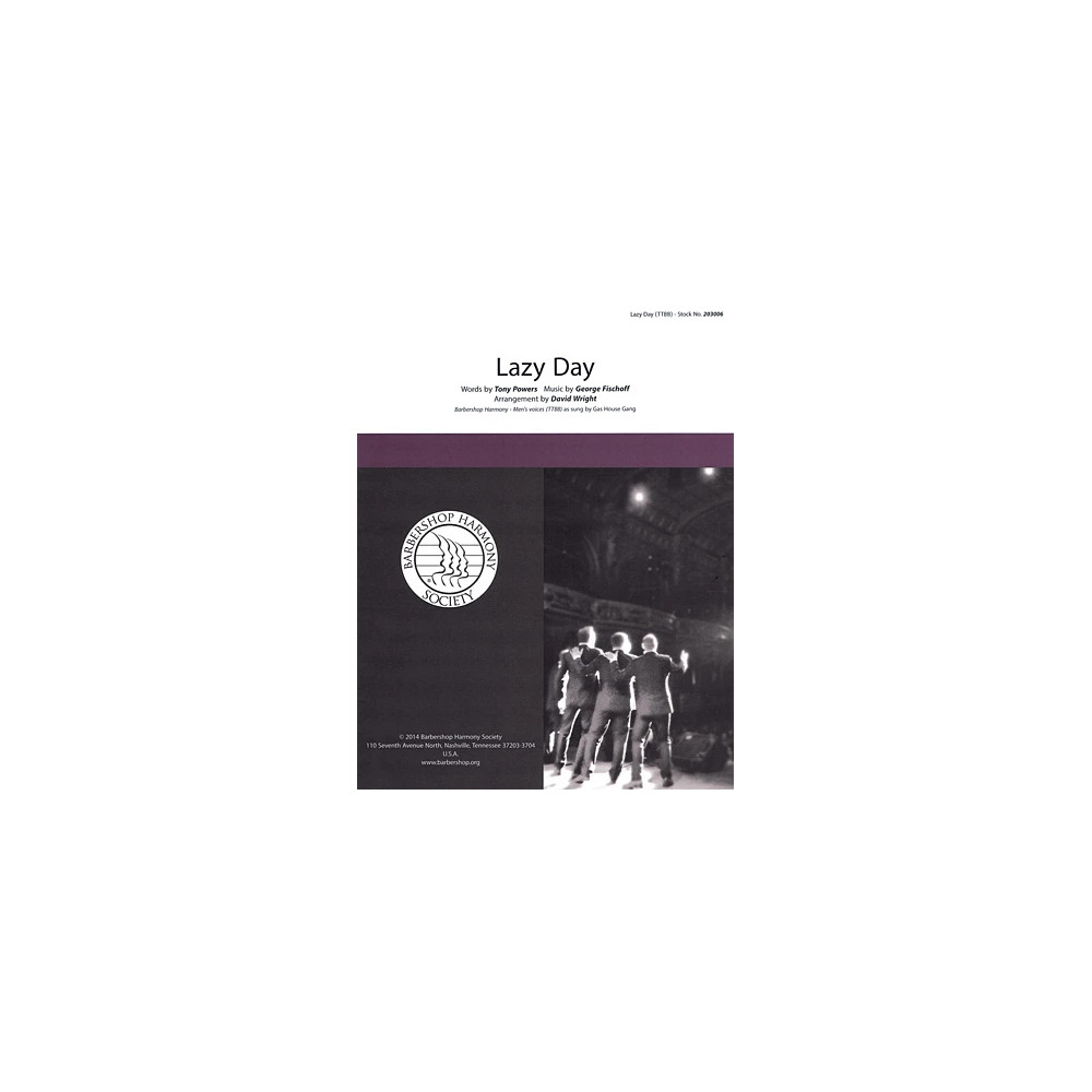 Lazy Day (arr. David Wright)