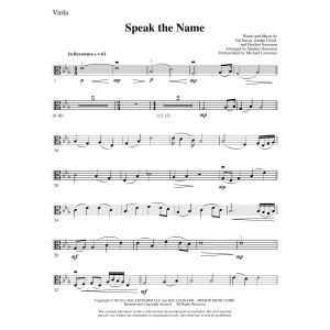 Speak the Name - Viola