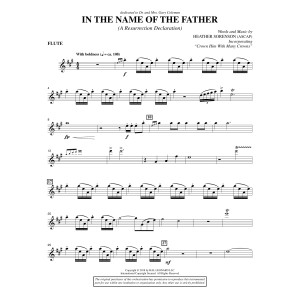 In the Name of the Father (A Resurrection Declaration) - Flute