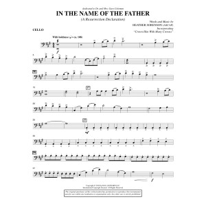 In the Name of the Father (A Resurrection Declaration) - Cello