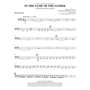 In the Name of the Father (A Resurrection Declaration) - Double Bass