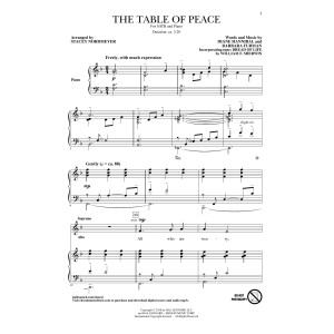 The Table Of Peace (arr. Stacey Nordmeyer)