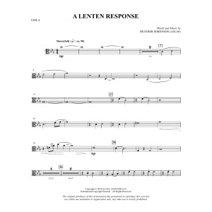 A Lenten Response - Viola