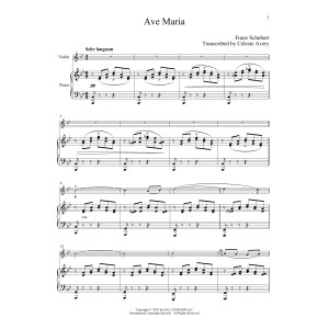 Ave Maria, Op. 52, No. 6