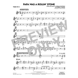Papa Was a Rollin' Stone (arr. Rick Stitzel) - Tenor Sax 2