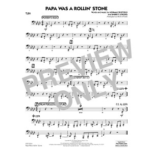Papa Was a Rollin' Stone (arr. Rick Stitzel) - Tuba