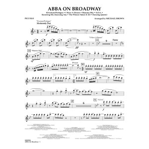 ABBA on Broadway (arr. Michael Brown) - Piccolo