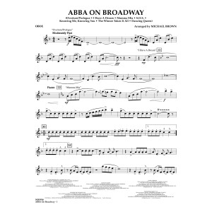 ABBA on Broadway (arr. Michael Brown) - Oboe