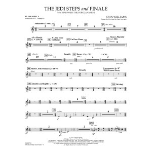 The Jedi Steps and Finale (from Star Wars: The Force Awakens) - Bb Trumpet 4 (sub. C Tpt. 4)