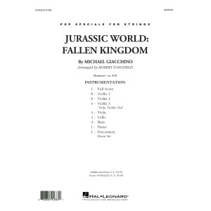 Jurassic World: Fallen Kingdom (arr. Robert Longfield) - Conductor Score (Full Score)
