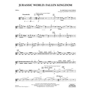 Jurassic World: Fallen Kingdom (arr. Robert Longfield) - Viola