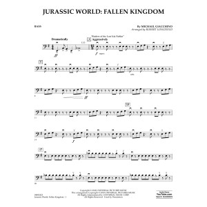 Jurassic World: Fallen Kingdom (arr. Robert Longfield) - Bass