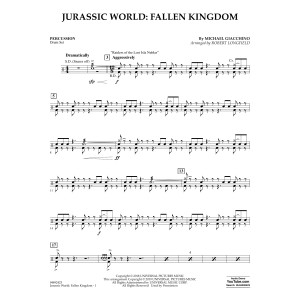 Jurassic World: Fallen Kingdom (arr. Robert Longfield) - Percussion