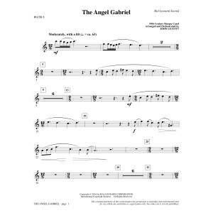 The Angel Gabriel - Flute 2
