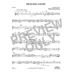 Healing Light - Violin 1