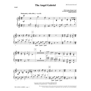 The Angel Gabriel - Harp