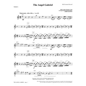 The Angel Gabriel - Violin 1