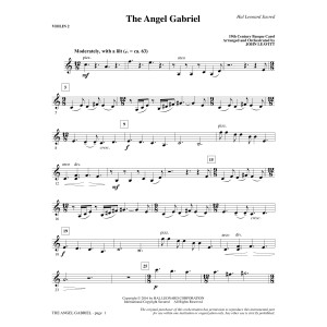 The Angel Gabriel - Violin 2