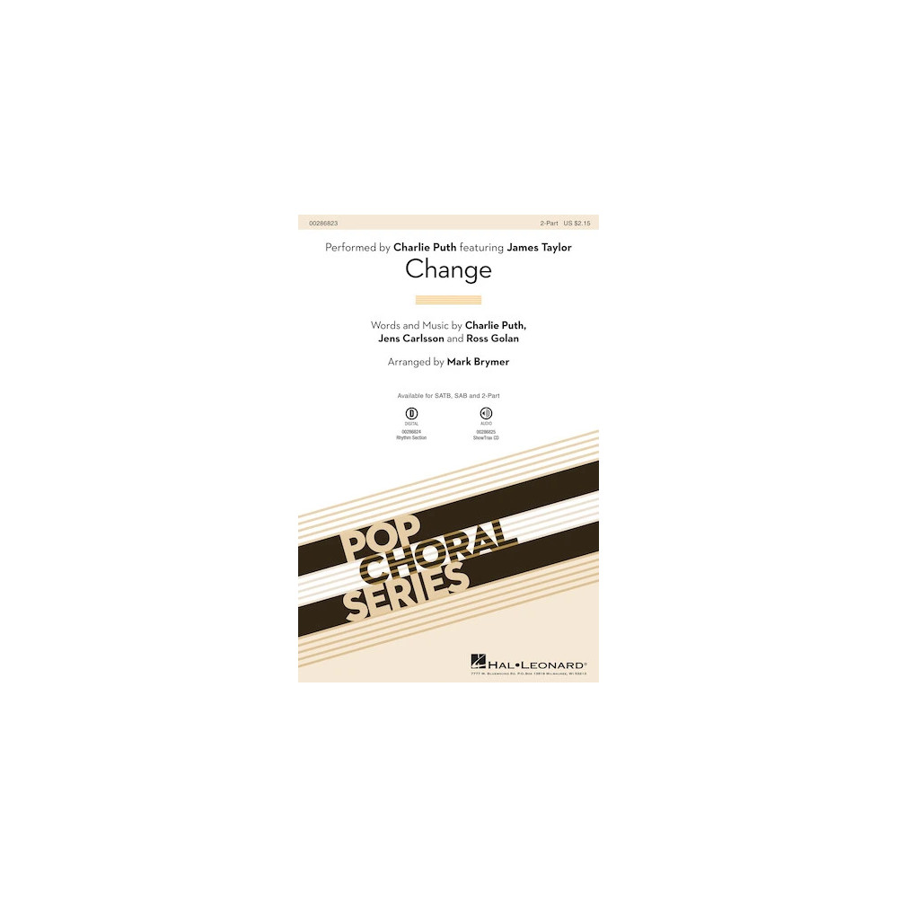 Change (feat. James Taylor) (arr. Mark Brymer)