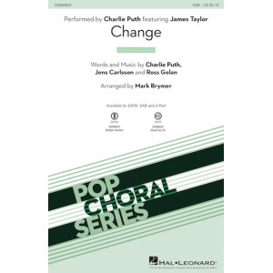 Change (feat. James Taylor) (arr. Mark Brymer) - Synthesizer