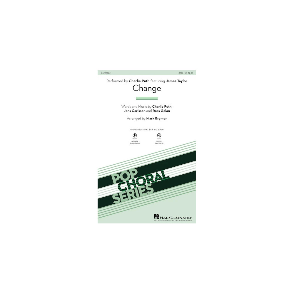 Change (feat. James Taylor) (arr. Mark Brymer) - Synthesizer