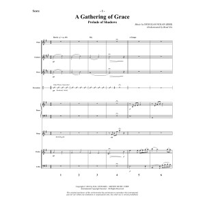 A Gathering of Grace - Full Score