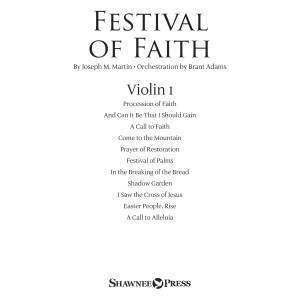 Festival of Faith - Violin 1