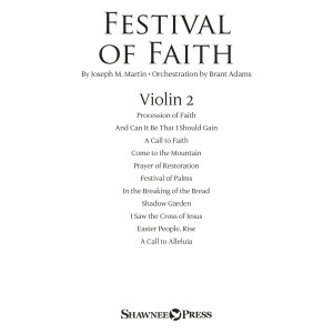 Festival of Faith - Violin 2