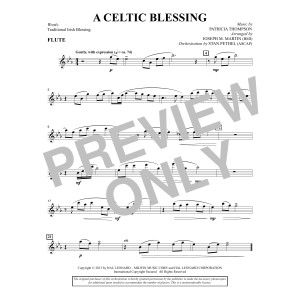 A Celtic Blessing - Flute