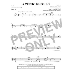 A Celtic Blessing - Violin