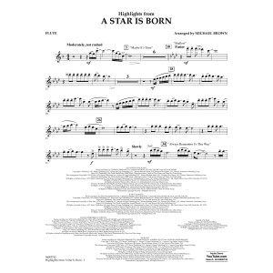 Highlights from A Star Is Born - Flute