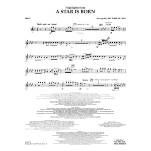 Highlights from A Star Is Born - Oboe