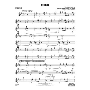 Think (arr. Paul Murtha) - Alto Sax 2