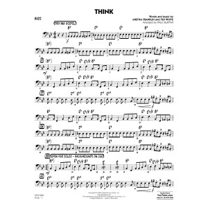 Think (arr. Paul Murtha) - Bass