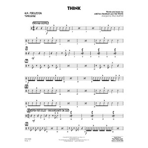 Think (arr. Paul Murtha) - Aux Percussion