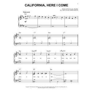 California, Here I Come