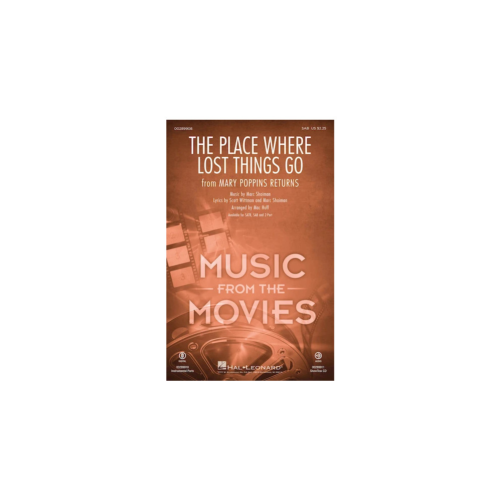 The Place Where Lost Things Go (from Mary Poppins Returns) (arr. Mac Huff)