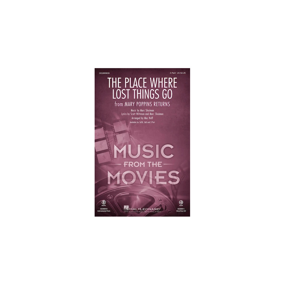 The Place Where Lost Things Go (from Mary Poppins Returns) (arr. Mac Huff)