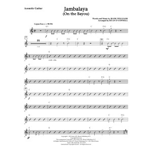Jambalaya (On The Bayou) (arr. Ryan O'Connell) - Guitar
