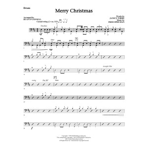 Merry Christmas (arr. Ryan O'Connell) - Drums
