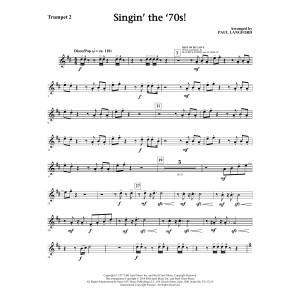 Singin' The 70's (arr. Paul Langford) - Bb Trumpet 2