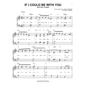 If I Could Be With You (One Hour Tonight)