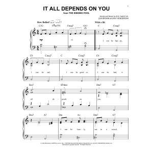 It All Depends On You