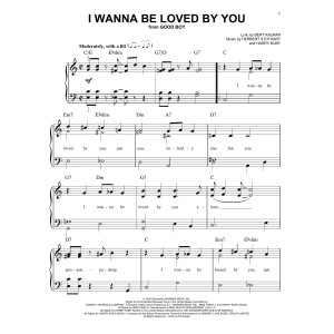 I Wanna Be Loved By You