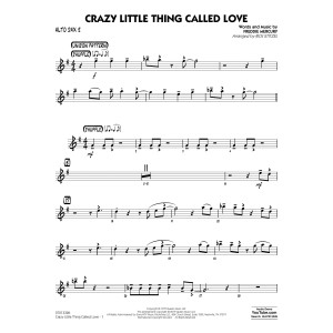Crazy Little Thing Called Love (arr. Rick Stitzel) - Alto Sax 2