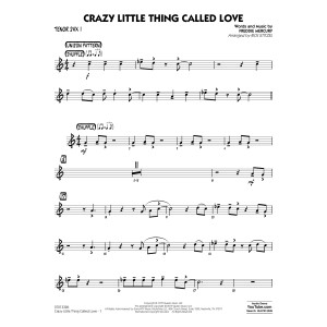 Crazy Little Thing Called Love (arr. Rick Stitzel) - Tenor Sax 1